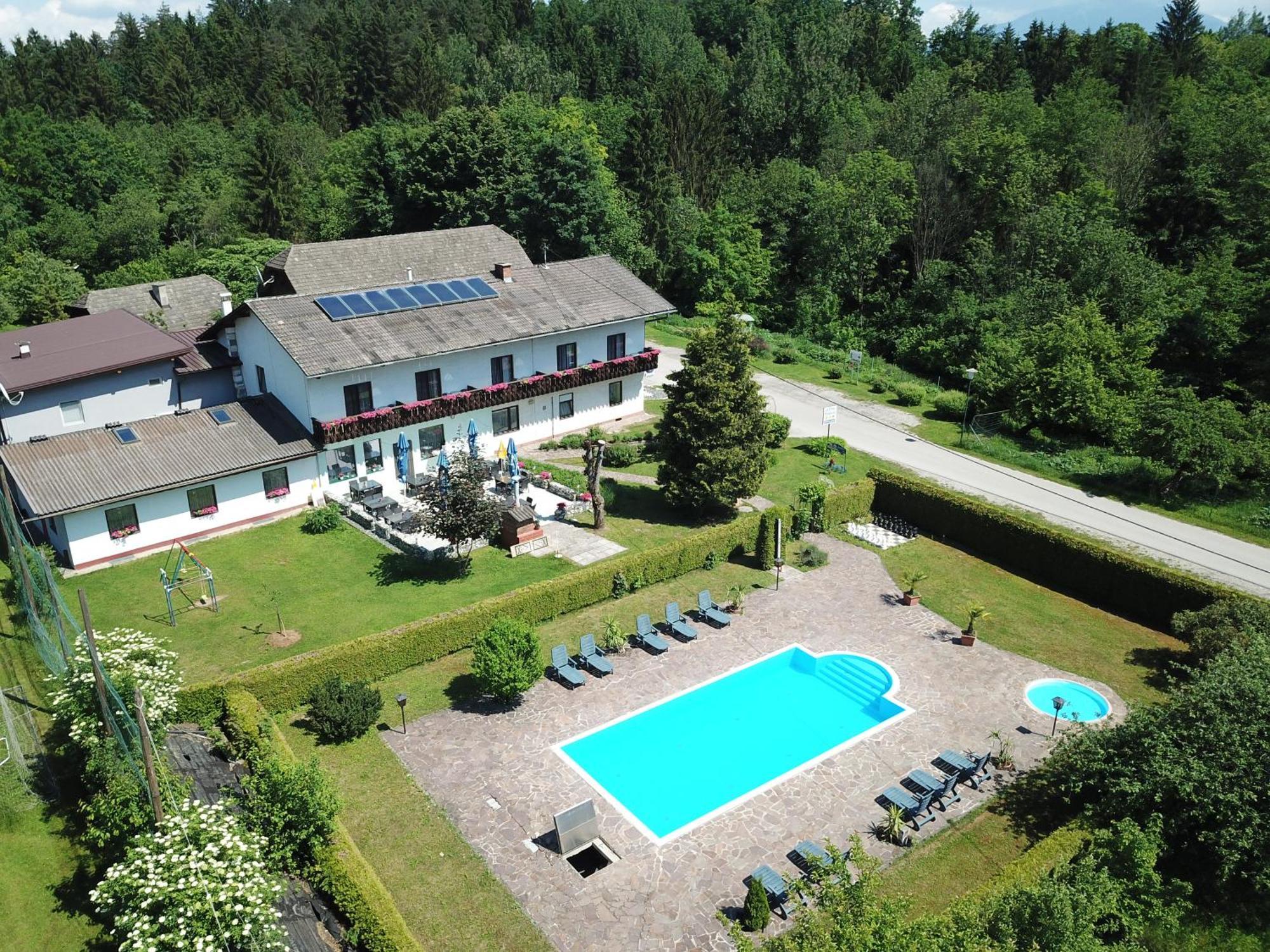 Gasthof Waldwirt Sankt Kanzian am Klopeiner See Exteriör bild
